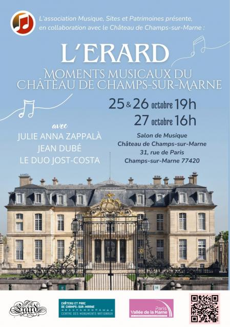 2024 07 26 affiche erard chateau de champs sur marne jaz